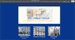 Desktop Screenshot of leshotelsdorele.com